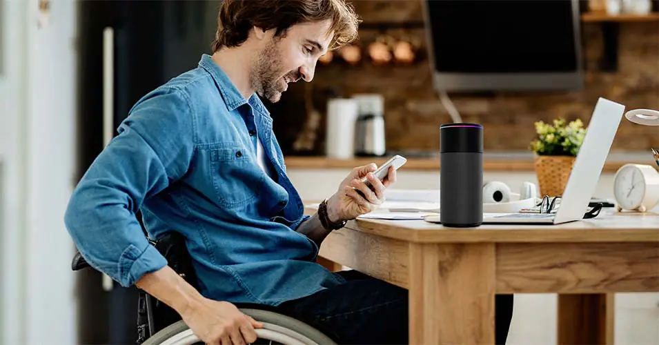 automação para pessoas com necessidades especiais